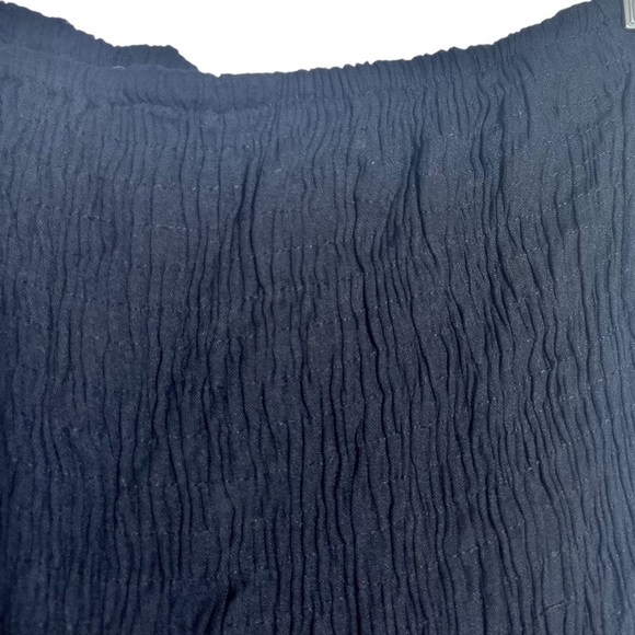 Cassee's Black Orange Strapless Peacock Sequin Dress Large - Picture 5 of 11